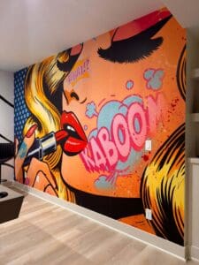 wallpaper installation project gallery