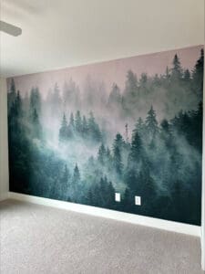 wallpaper installation project gallery