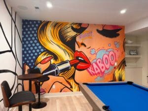 wallpaper installation project gallery