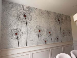 wallpaper installation project gallery